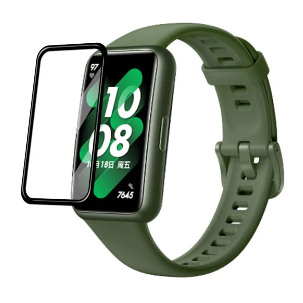 Película protectora de pantalla para reloj inteligente Huawei Band 8, 7, 6 Pro, películas curvadas 3D transparentes para Huawei Honor Band 6, accesorios de cubierta completa