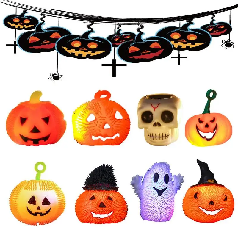 

Pumpkin Stress Ball Stress Relief Funny Novelty Toy Orange Pumpkin Fidget Toys Cute Sensory Fidgets Creative Portable Squeeze To