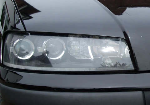 Для FIAT PUNTO Mk2 188 1999-2003: Комплект светодиодных COB-ламп Angel Eyes (кольца) с ультраярким дневным светом