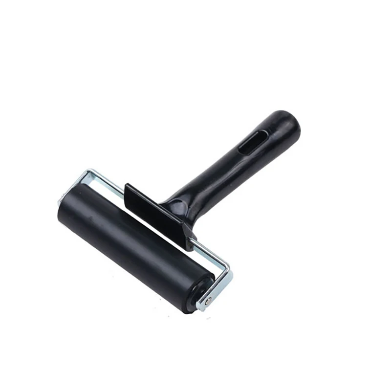 

6cm Professional Rubber Roller Brayer Ink Painting Printmaking Roller Art Stamping Tool Paint Roller