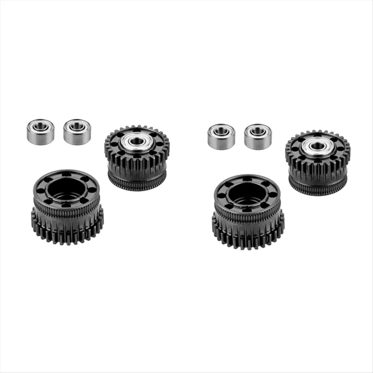 【▶♦△POPULAR PICK】2Sets for K2 Plus EXtruder Gear All Metal Filament Drive Gear High Hardness Wear Coating for K2 Plus Gear