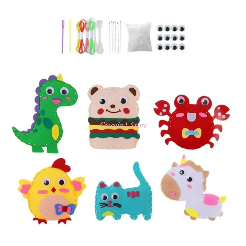 Y1ub Childrens pas en feutre couture