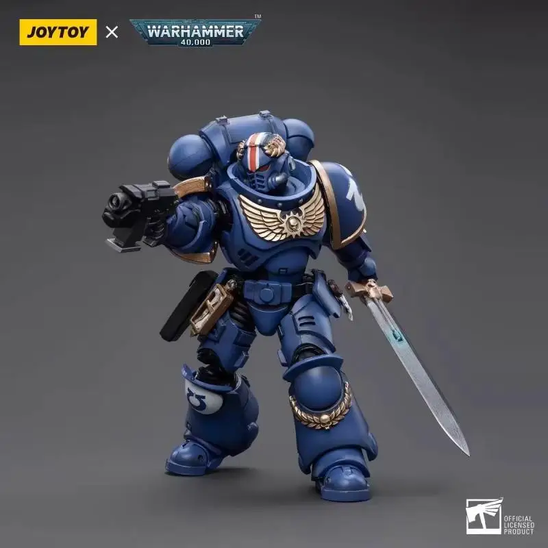

JOYTOY Warhammer 40K Ultramarines Primaris Lieutenant Agarnath, подвижная коллекционная фигурка 12 см для фанатов и коллекционеров