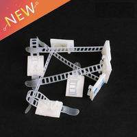 20pcsAdjustable Cable tie Mounts Fixing Cable Clips Self-Adhesive Cable Holder Wire Organizer cable tie mounting base wire clamp