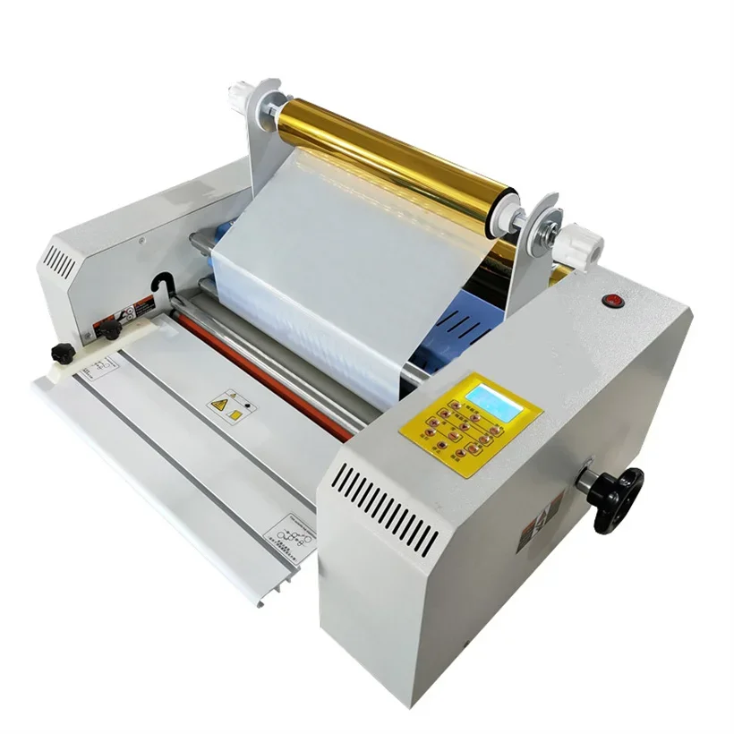 

SIGO Brand 360 Degree Hot Aluminium Foil Laminator Machine Post-Press Equipment for Foil Stamping and Laminating