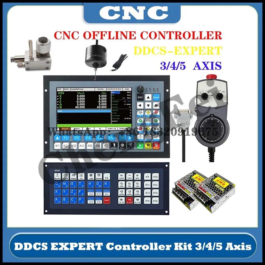 

Cyclmotion M350 DDCS EXPERT 3/4/5axis CNC ATC 1Mhz offline controller Z-axis 3D probe stepper servo motor replacement DDCSV 3.1