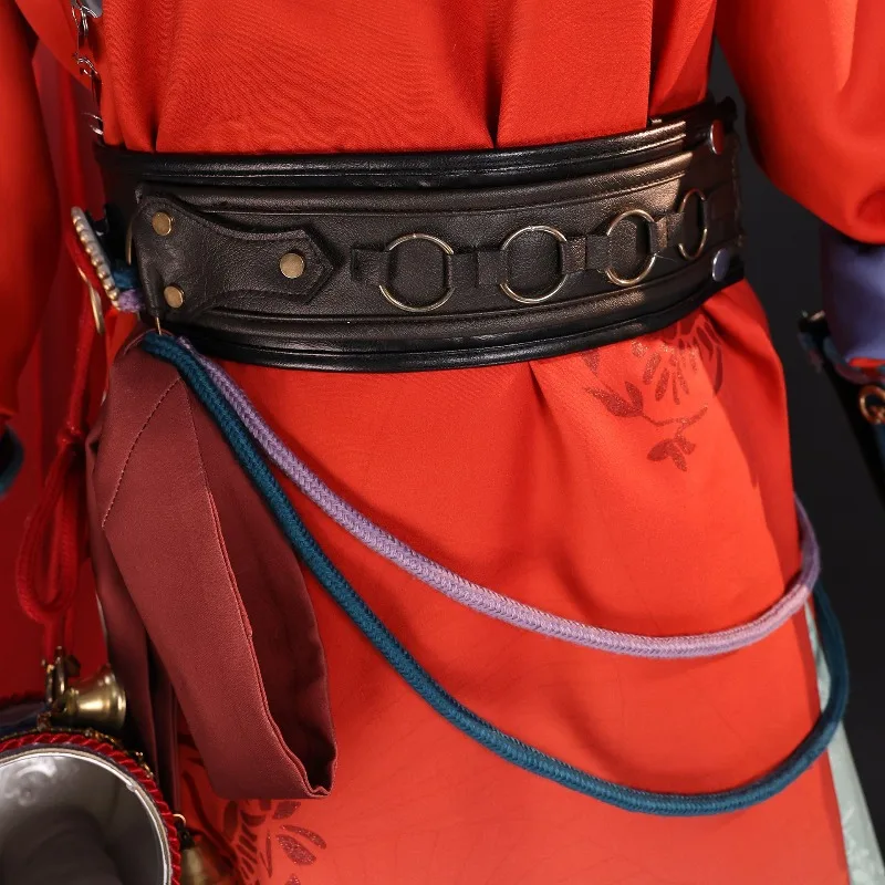 ملابس تنكرية صينية قديمة كاملة - ليولي مثل Cao Jing Guan Yin من حيث يلتقي بالرياح - تتضمن رداء علوي وتنورة ودعائم #3