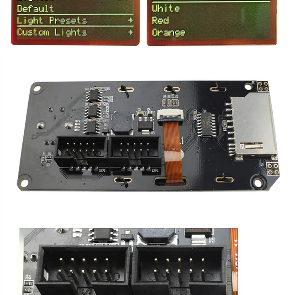 Smart Display Monitor For 3D Printer Parts Mini 12864 LCD Screen Module Compatible With For Voron 2.4 Spider MKS SKR Board