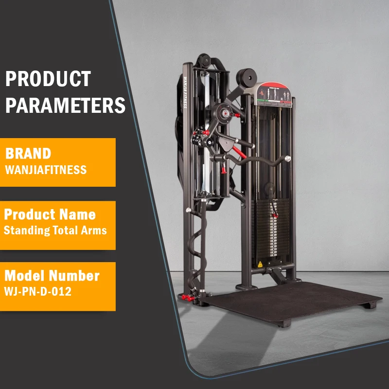 2025 Competitive Price Commercial Gyms Equipment Pin Loaded Machine Exercise Strength Training Standing Total Arms