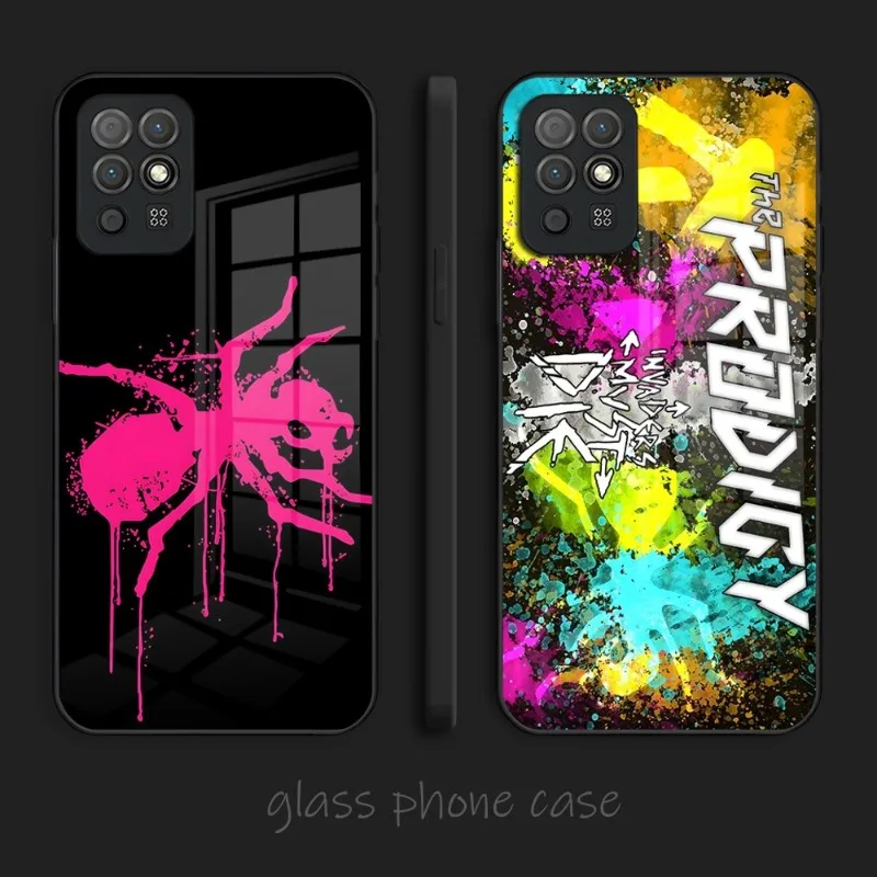 The Prodigy Artist Logo Phone Case Glass For Huawei P50 P40 P30 P20 ProPlus Lite Pro Mate 40Pro 30 20 Nove 9SE 9 8 7 Pro Cover