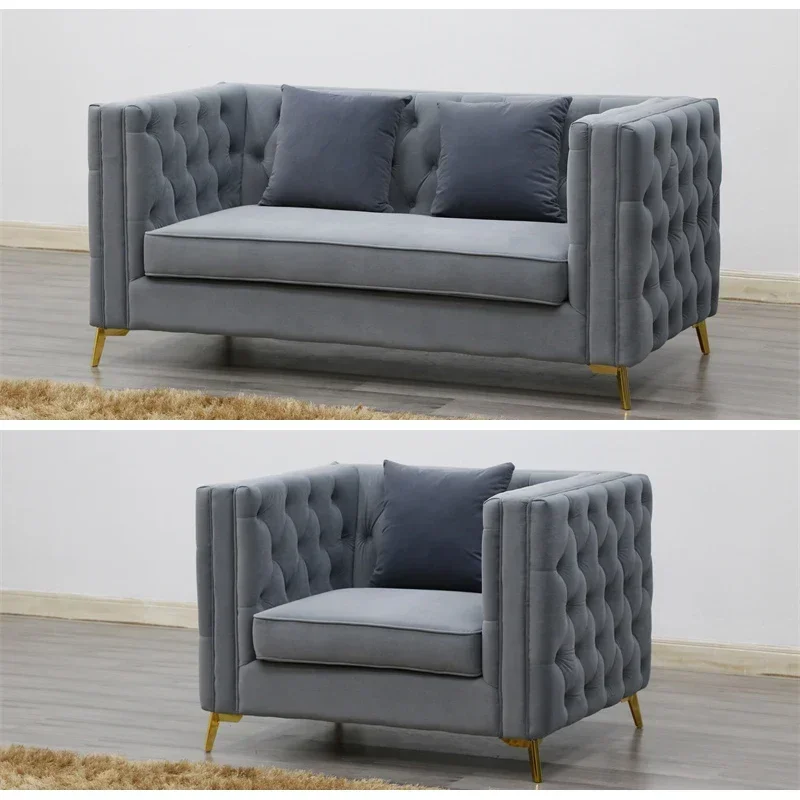 

for sofa velvet teal couch 3 2 1 seater mid century tufted living room fabric sofa furniture