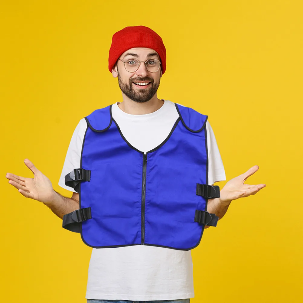 

Комплект летних охлаждающих жилетов: дышащий жилет-кондиционер для улицы, комфортный, многоразовый, с охлаждающими элементами