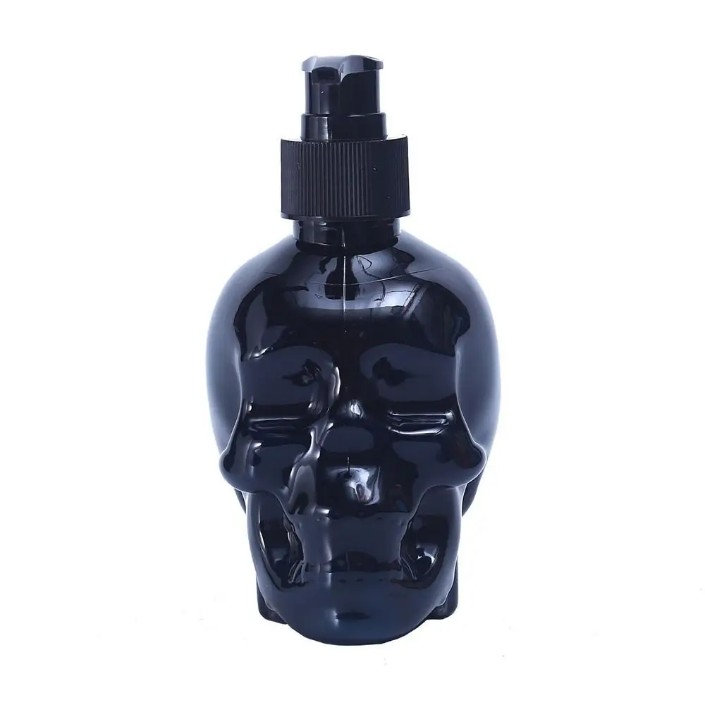 Plastic Skull Soap Dispenser Reusable Black Edition Dispenser Bathroom Hardware Liquid Soap Dispensers Goth Decor Accessories