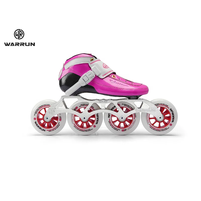 Professional full carbon roller V8 Speed Skates for adult competition