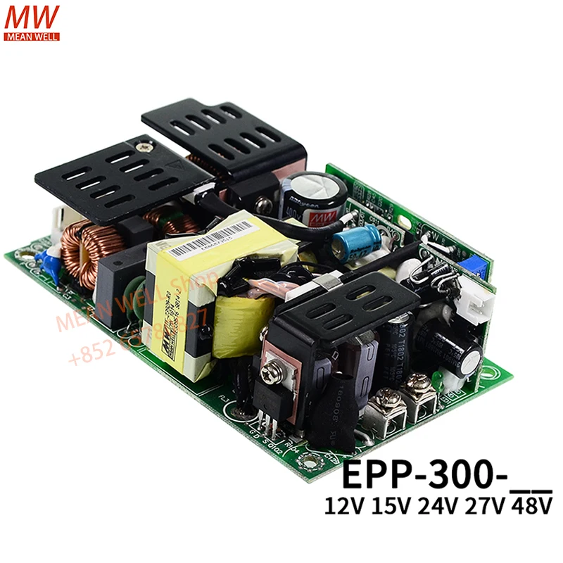 

MEAN WELL 300W Single Output with PFC Function EPP-300-12 EPP-300-15 EPP-300-24 EPP-300-27 EPP-300-48