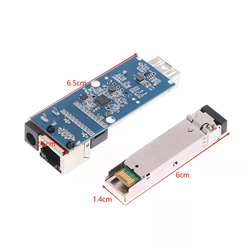 โมดูลแปลงสัญญาณ Mini RPOE 1G Media Converter ช่องใส่ SFP Transceiver โมดูล SFP ช่องใส่ RJ45 Ethernet SFP สวิตช์ไฟเบอร์