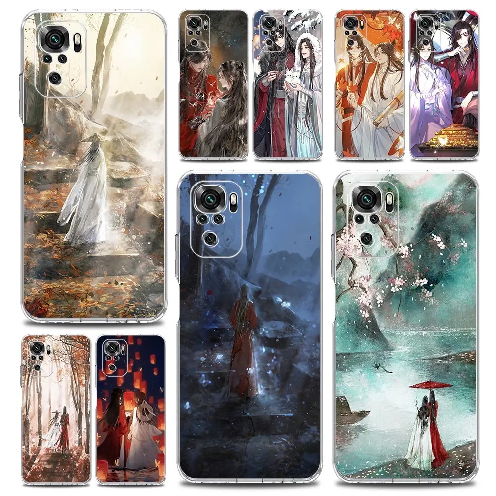 Phone Case For Xiaomi Redmi Note 13 12 5G 9S 9 8 10 11 Pro Plus 4G 9T 13C 12C10C 9C 9A 7 Cover Cheng Heaven Official's Blessing