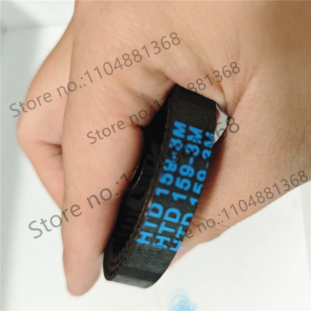 2pcs S5m395 synchronous belt synchronous pulley belt toothed motor belt