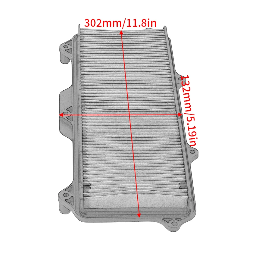 Motorcycle Parts Air Filter Sponge Cleaner Cap For Honda CB1000R ABS 2018-2022 OEM: 17210-MKJ-D00 Motorcycle accessories