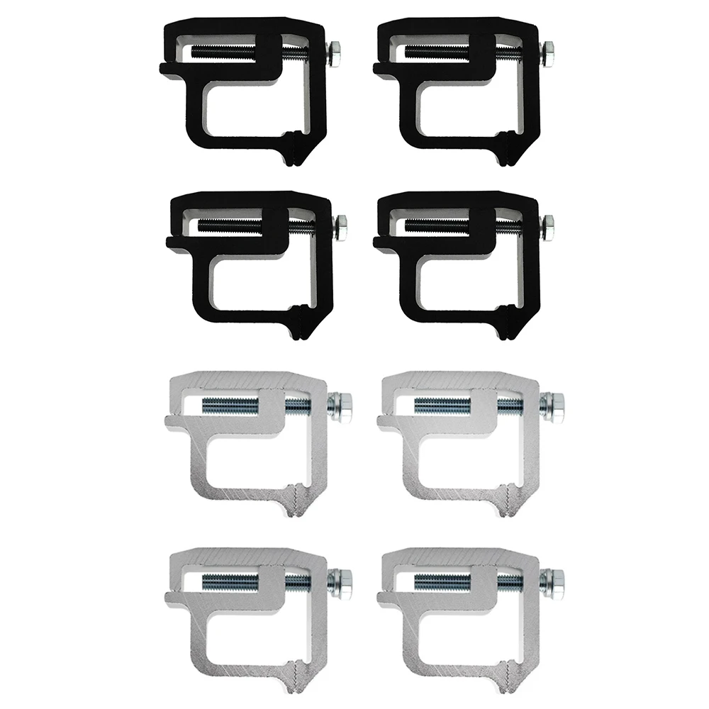 4Pcs Truck Cap Topper Camper Shell Mounting Clamps Heavy Duty Aluminum