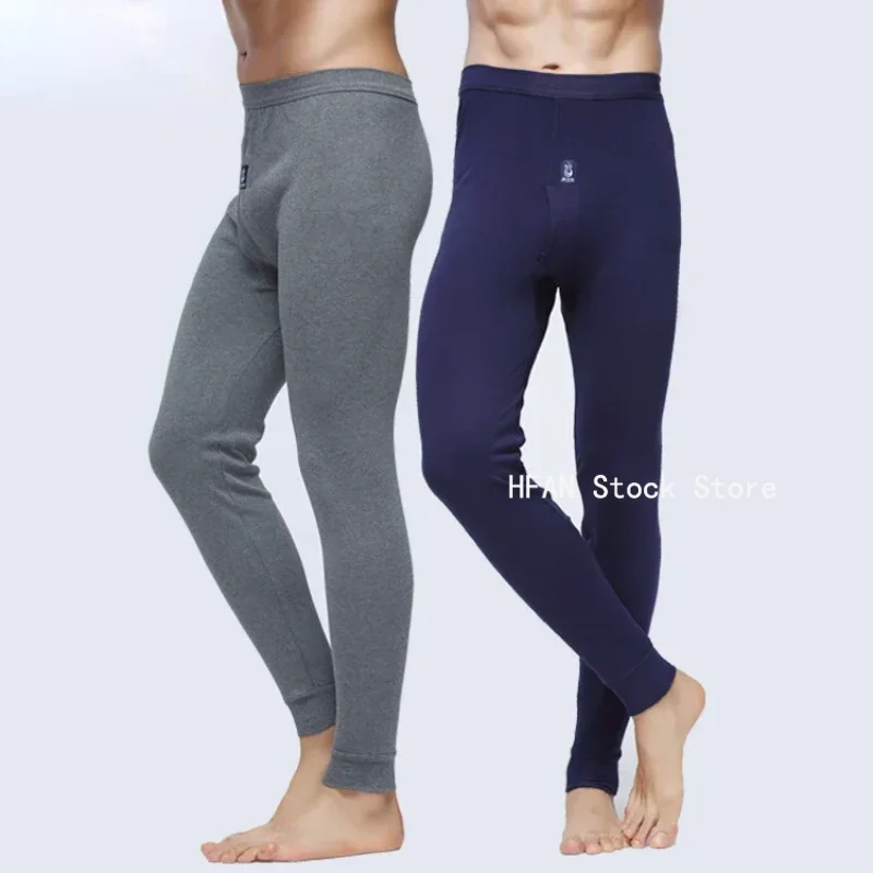 Winter Herren warme Unterwäsche Baumwolle Leggings enge Männer lange Unterhosen plus Größe warme Unterwäsche Mann Thermo Unterwäsche für Männer