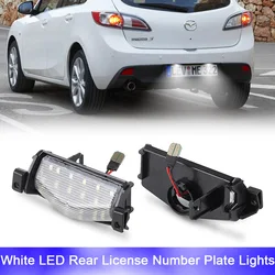 For Mazda 2 3 LED Rear Tail License Number Plate Lights Parking Lamp Canbus 6000K OEMBS1E-51-274F