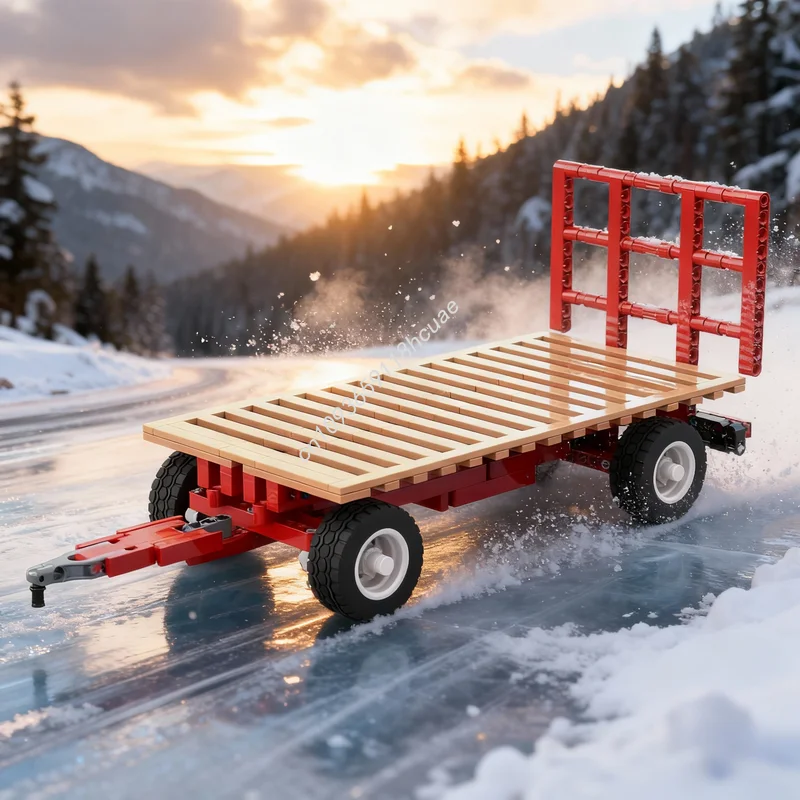 

426pcs MOC Hay Wagon LS Technical Model Building Toys Christmas Gift Blocks Construction Assemble DIY Education Creative Idea