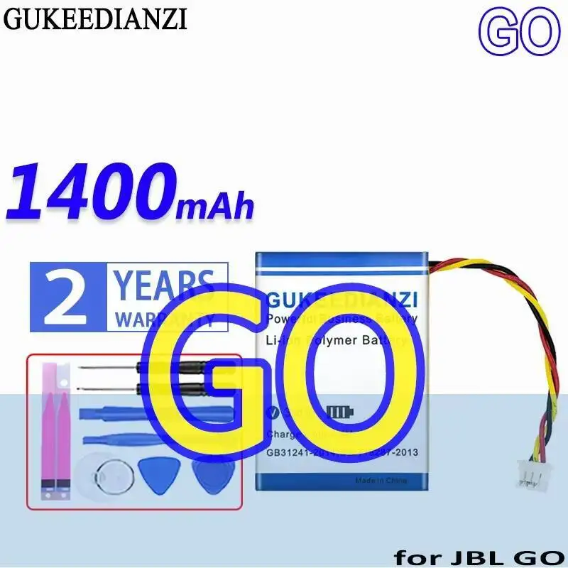 

1400 мАч GO GSP682634 Премиум сменный портативный аккумулятор для Bluetooth-динамика для Jbl Smart