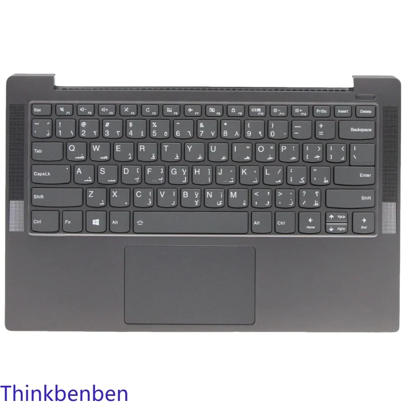 

ARA Arabic Keyboard Iron Gray Upper Case Palmrest Shell Cover For Lenovo Ideapad Yoga S740 14 14IIL Laptop 5CB0U44077