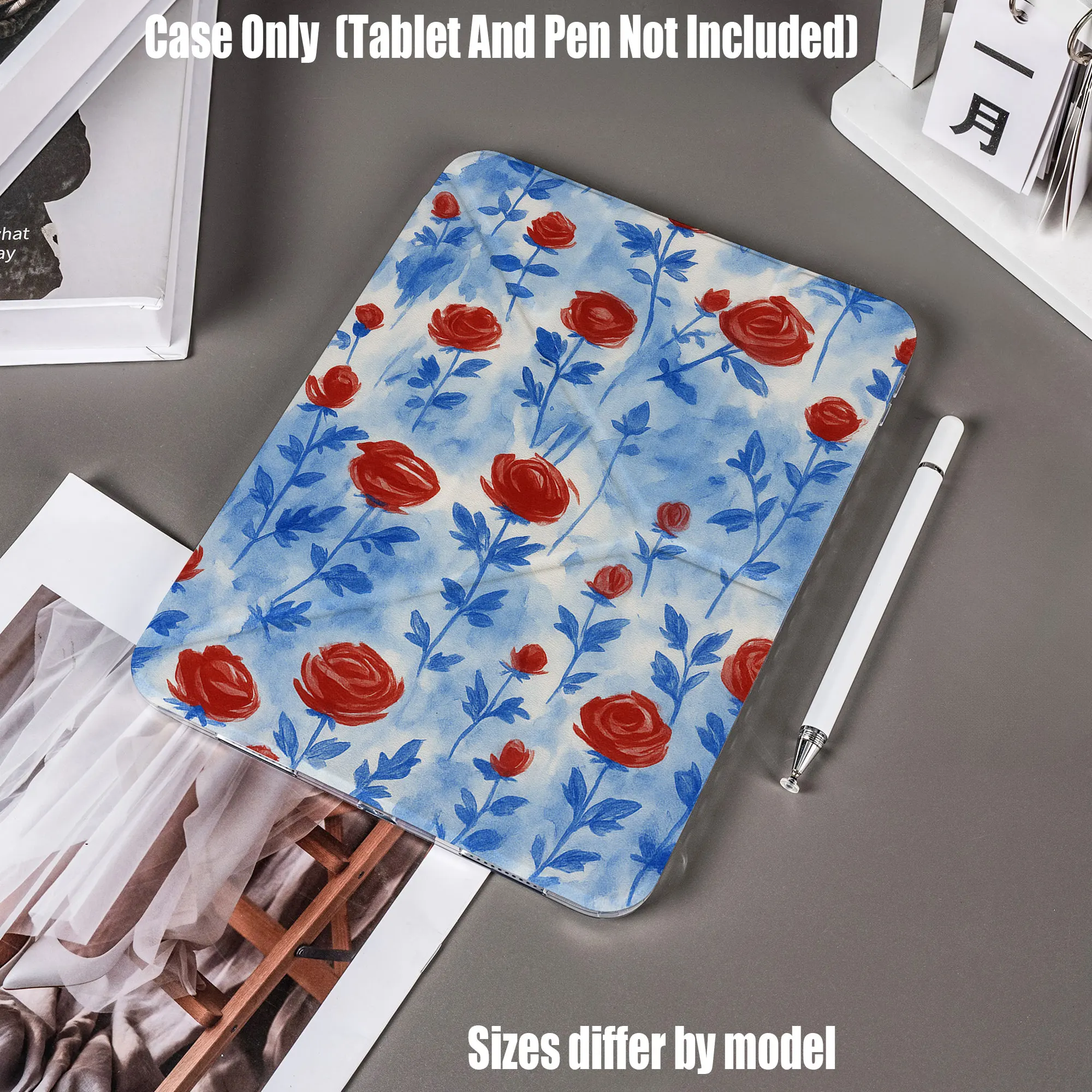 Slim Fit Premium TPU Tablet Cover, Shockproof Durable Lightweight Protective Case for iPad Samsung Huawei Honor Redmi Xiaomi