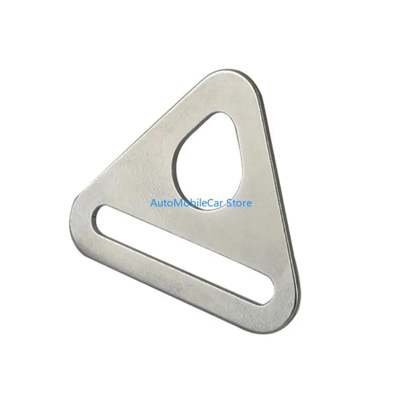 G8TE Metal Thickened Durable Handbag Bag Purse Strap Belt Dog Collar Chain Web Triangle O D Ring Buckle Loop