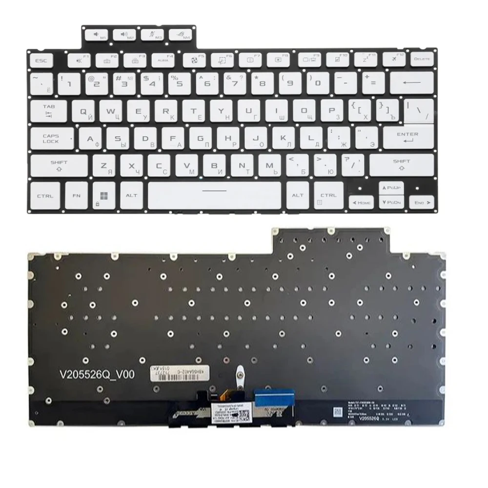 

XIN-Russian Backlit Laptop Keyboard For ASUS ROG Zephyrus G14 GA402 GA402XI GA402XU GA402XY GA402XV GA402XZ GA402R GA402RJ