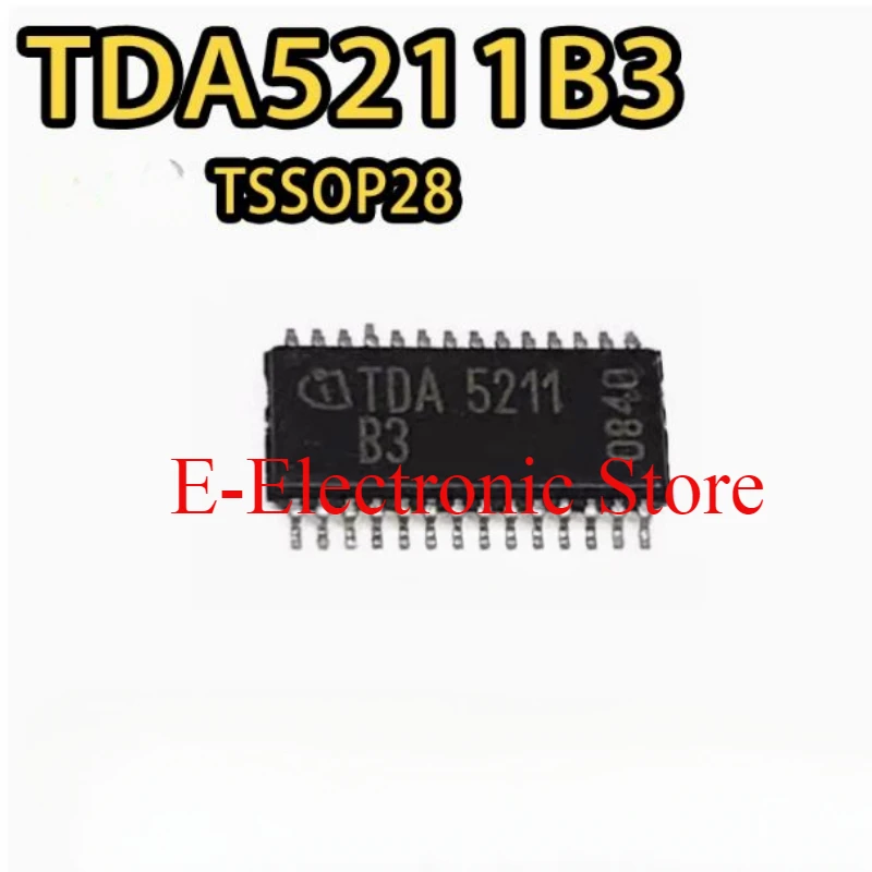 

10PCS/LOT TDA5211 TDA5211XUMA1 TDA5211B3 TDA5211B4 TSSOP28 Wireless Components ASK FSK Single Conversion Receiver