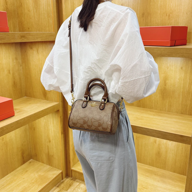 

Высококачественная роскошная женская кожаная сумка-тоут, элегантная стильная сумка через плечо, винтажная классическая дизайнерская модная сумка