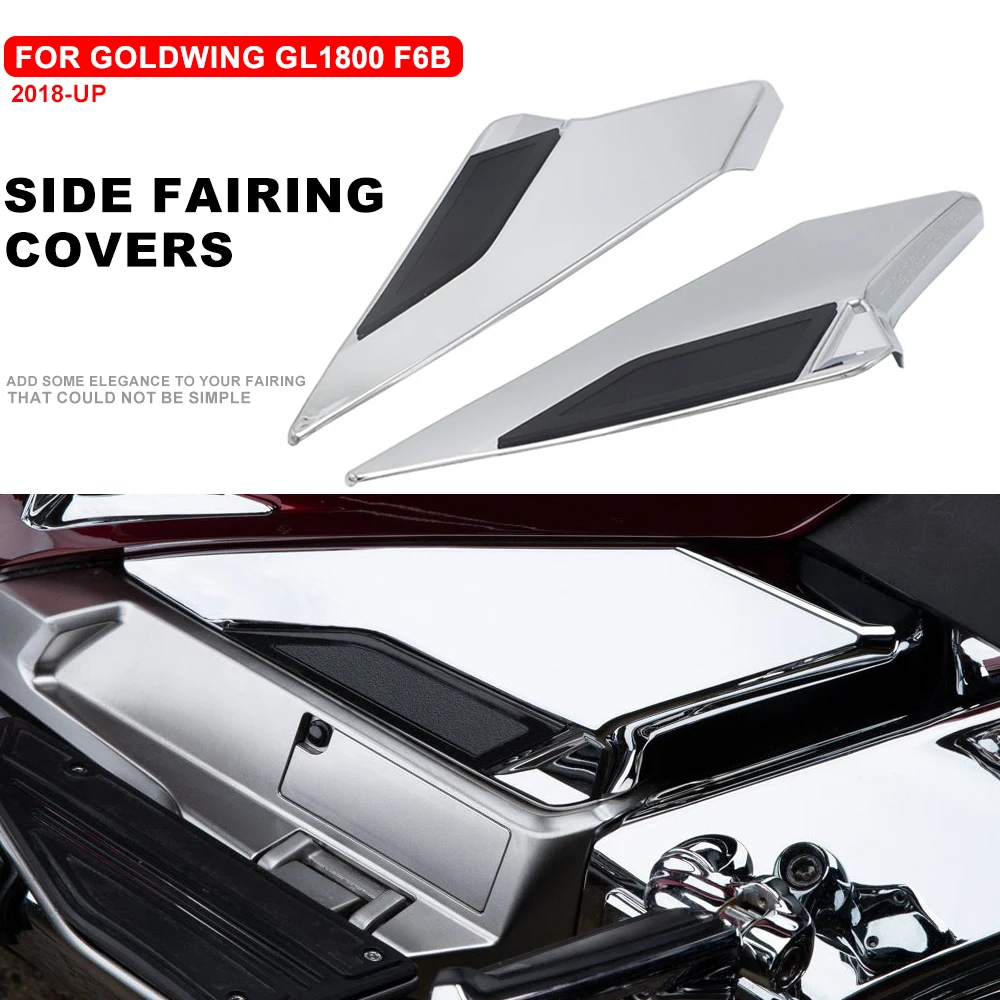 

Motorcycle Engine safety cover Fairing Decorative Electroplated accessories Panical For Honda Goldwing GL1800 F6B 2018-up