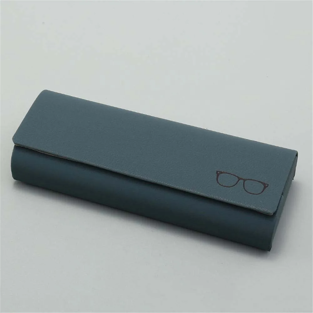 PU Leather Glasses Case Men Women Sunglasses Myopia Presbyopia Reading Glasses Box Portable Anti-Pressure Eyewear Accessories