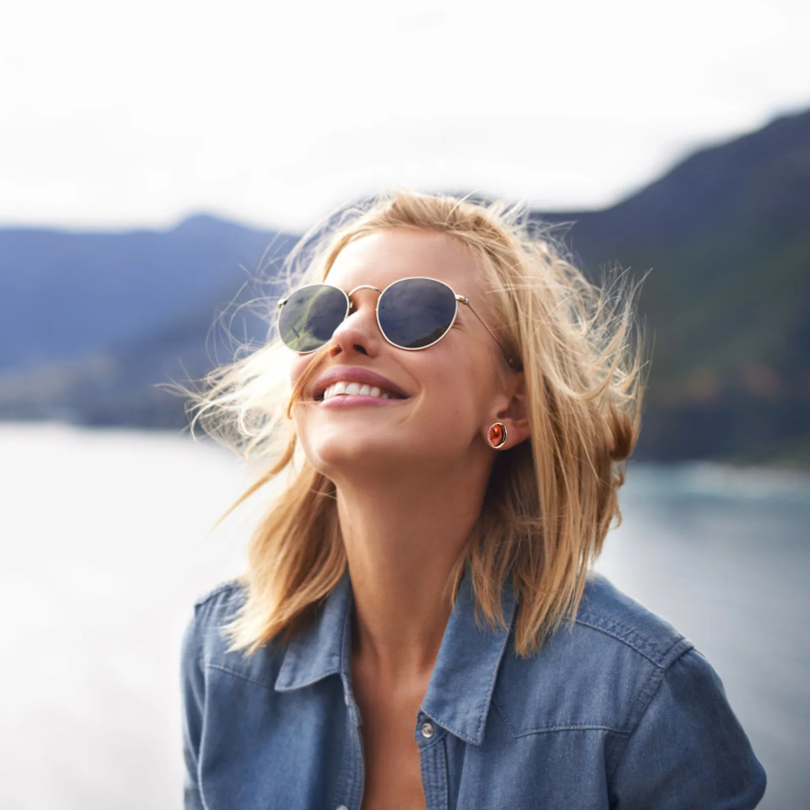 

50Pcs 12Mm Golden Stainless Steel Round Earring Bezel Setting Tray for DIY Jewelry Making Cabochon Resin Gemstone Photo Studs