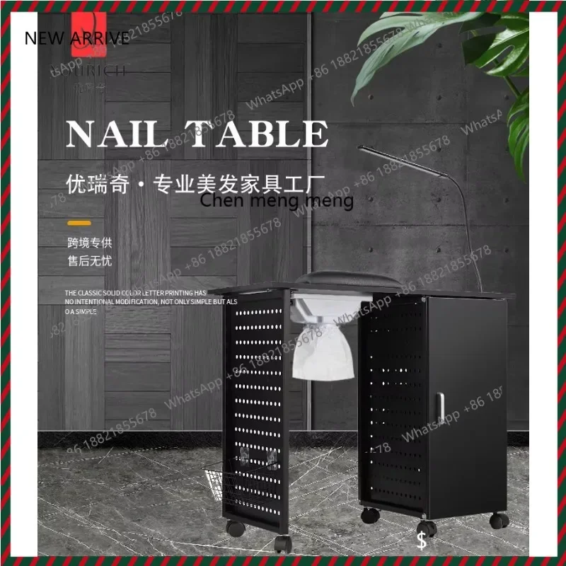 Hot sales Manicure workbench Manicure table with vacuum cleaner Simple beauty manicure table