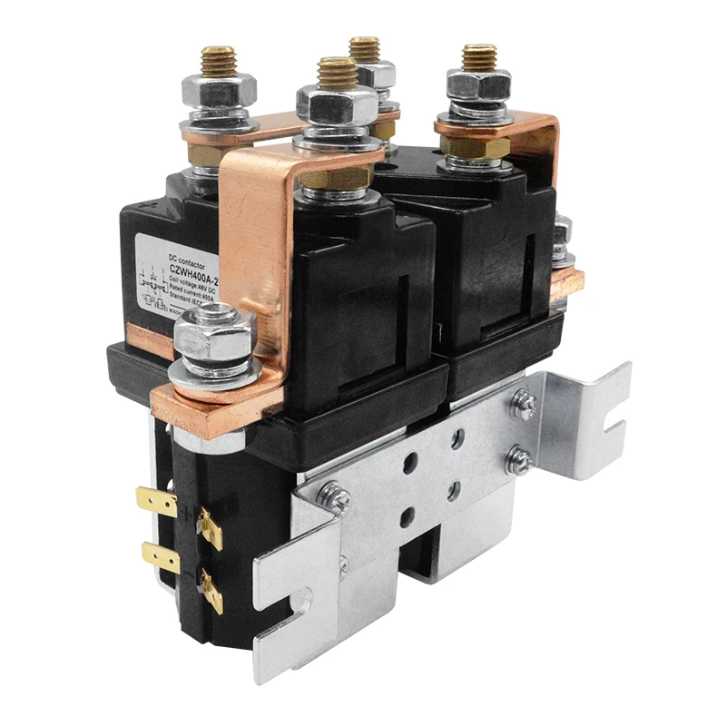 Imagem -06 - Veículos Elétricos Forklift dc Contator para Inverter Motor Rail Car Sw202 12v 24v 36v 48v 400a