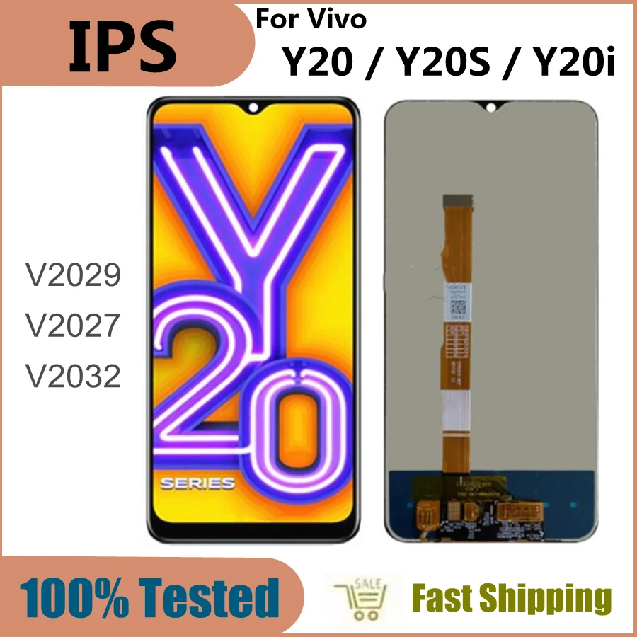 

6.51" For Vivo Y20 V2029 / Y20i V2027 V2032 Y20s LCD Display Touch Screen Digitizer Assembly For Vivo Y20 lcd