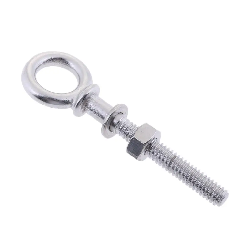 304 Stainless Steel Lifting Eye Eyebolt & Washer Nut X 40mm