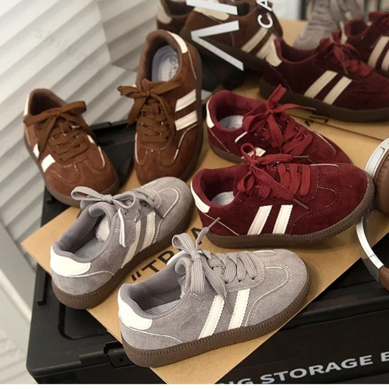 Childrens' Retro Fashion Casual Sports Shoes 2026 Autumn New Girl's Fashion Comfortable Low Top Shoes Boys' Soft Soled Sneakers