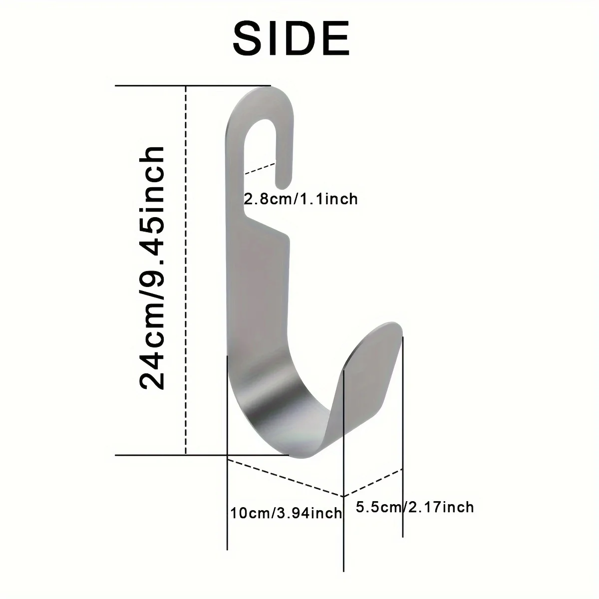Heavy-Duty 201 Stainless Steel Faucet Bracket & Hose Storage Rack - Rust-Resistant Outdoor Wall-Mounted Hook for Garage, Car Was