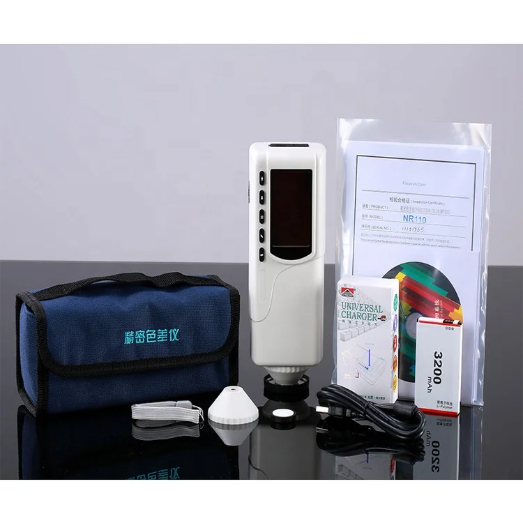 ZC- Handheld Spectrophotometer is a portable colorimeter used for various color measurements