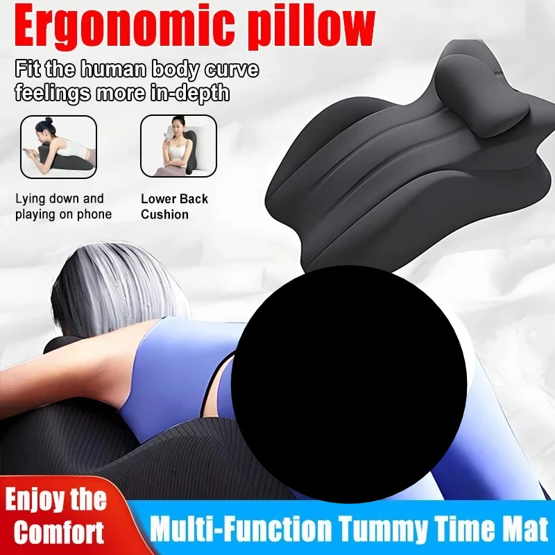 

Lying Bed Multifunctional Prone Lying Pillow Bed Sleeping Pillow Phone Browsing, Office Napping& Relaxation(Soft Quilted Cover)"