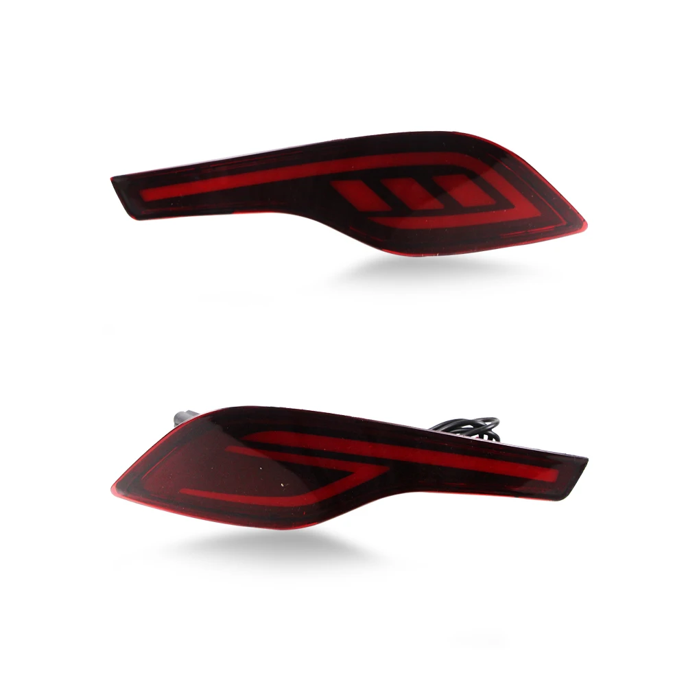 

for CSCSNL 1 Set LED Rear Bumper Light For Honda CRV CR-V 2017 2018 2019 Tail Reflector Light Rear Brak