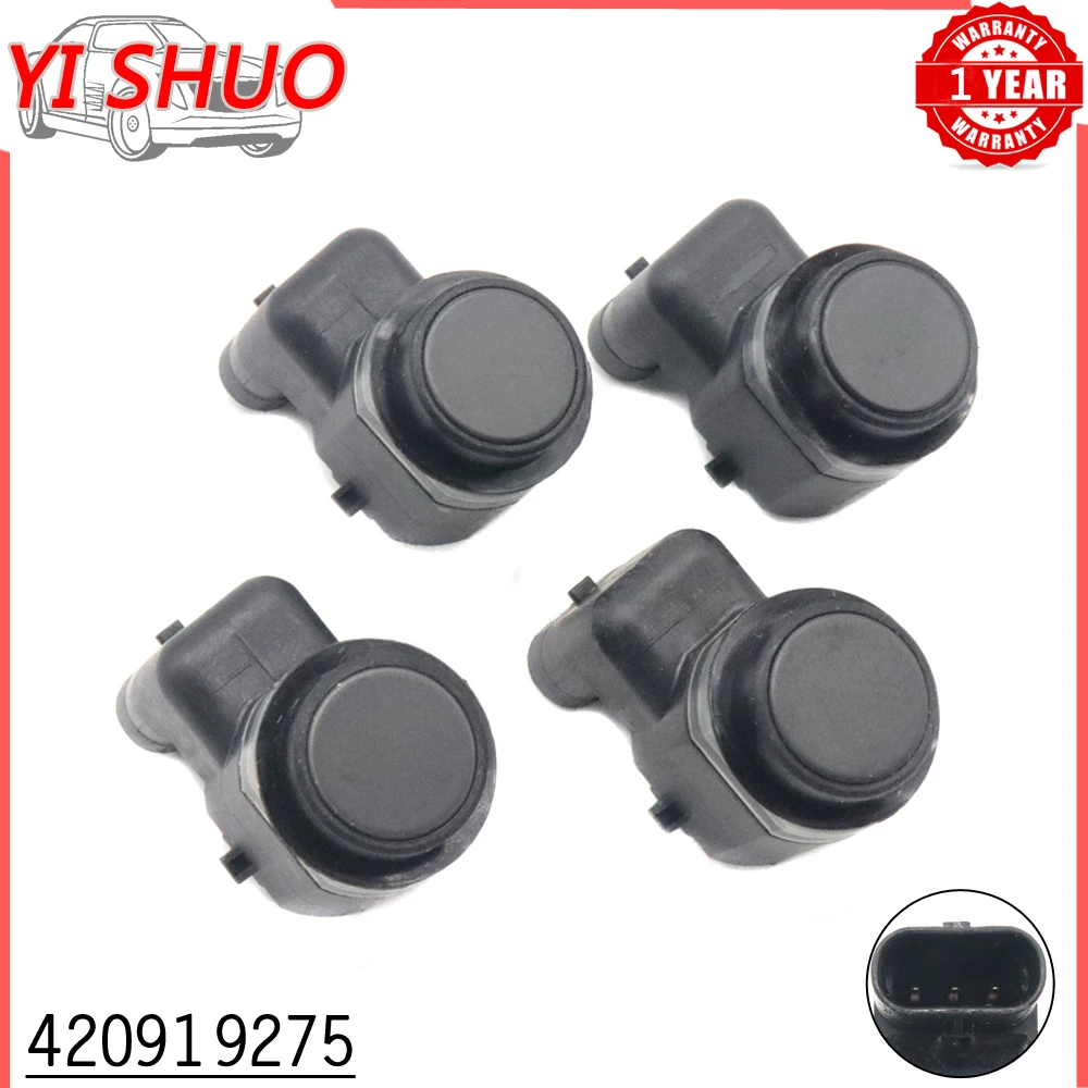 4pcs Car Parking Sensor PDC 420919275 For Volkswagen Passat Golf Jetta Touran Tiguan For Audi A1 A3 A5 A6 A7 A8 Seat Altea Exeo