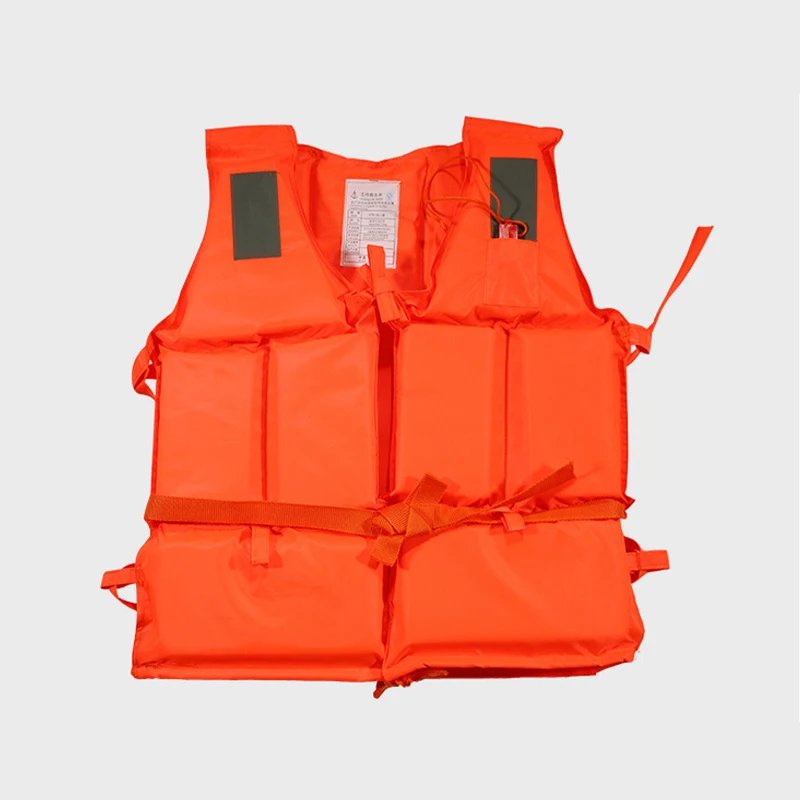 Giubbotto di salvataggio in stile gilet ispessito alla deriva per salvataggio di emergenza per adulti e bambini ad alta galleggiabilità