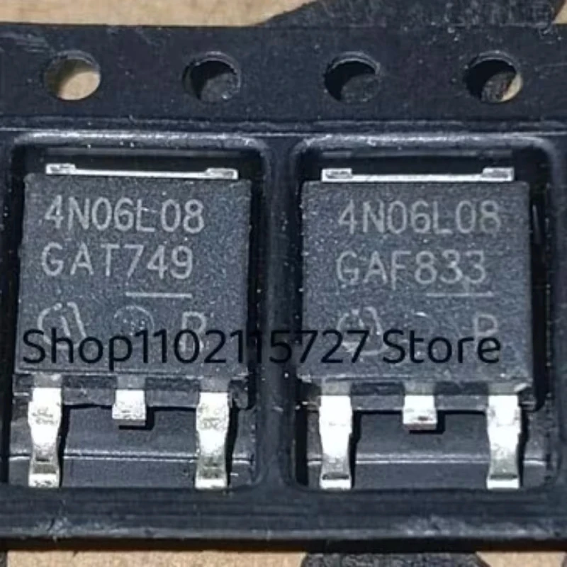 

New Original 10Pcs 4N06L08 IPD50N06S4L-08 TO-252 SMD Field-effect Transistor Good Quality