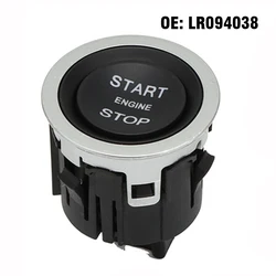 Start Stop Push Button Engine Ignition Switch Silver For Land Rover Range Rover Sport Evoque Discovery Sport